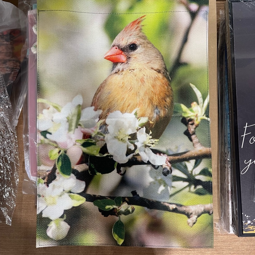 Bird Garden Flag